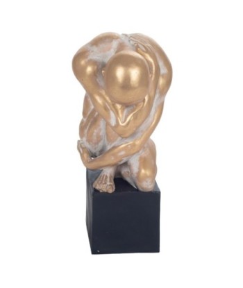 Signes Grimalt  By Sigris - Figura Hombre Desnudo  Figuras | Bronce Dorado - 31x14x24 cm