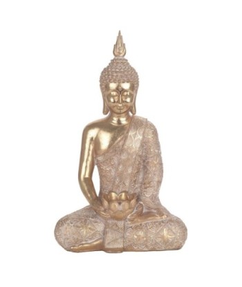 Signes Grimalt  By Sigris - Figura Buda Meditando  Figuras | Budas Dorado - 38x14x23 cm