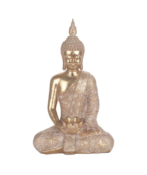 Signes Grimalt  By Sigris - Figura Buda Meditando  Figuras | Budas Dorado - 38x14x23 cm