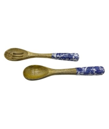 Set de Cuchara y Tenedor con Diseño de Flores para Cocina, Perfecto para Decorar y Servir en Fiestas y Comidas
