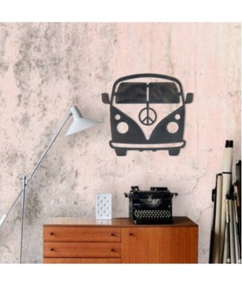 Signes Grimalt  By Sigris - Adorno pared Van  Adorno Pared | Placas Metal Negro - 55x0x60 cm