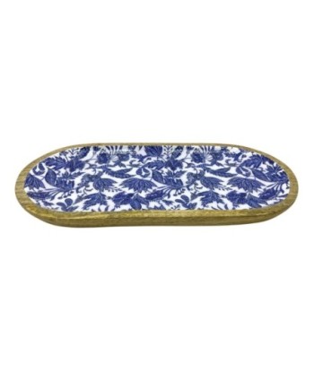 Bandeja Decorativa de Flores L, Ideal para Organizar y Embellecer tu Hogar, Perfecta para Regalos y Decoración