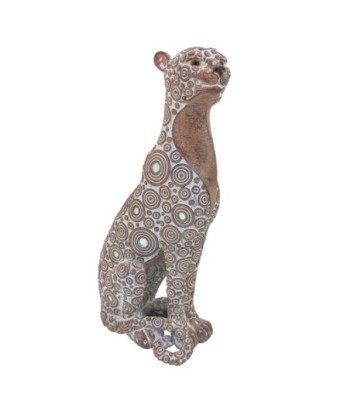 Signes Grimalt  By Sigris - Figura Leopardo  Figuras | Africanas Y Elefantes Marrón - 15x8x19 cm
