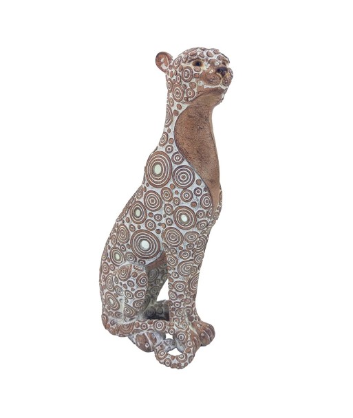 Signes Grimalt  By Sigris - Figura Leopardo  Figuras | Africanas Y Elefantes Marrón - 15x8x19 cm