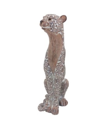 Signes Grimalt  By Sigris - Figura Leopardo  Figuras | Africanas Y Elefantes Marrón - 15x8x19 cm