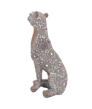 Signes Grimalt  By Sigris - Figura Leopardo  Figuras | Africanas Y Elefantes Marrón - 15x8x19 cm