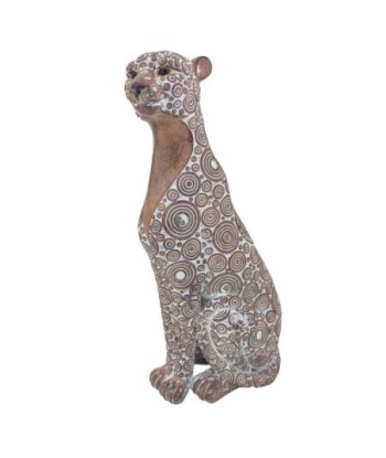 Signes Grimalt  By Sigris - Figura Leopardo  Figuras | Africanas Y Elefantes Marrón - 6x6x6 cm