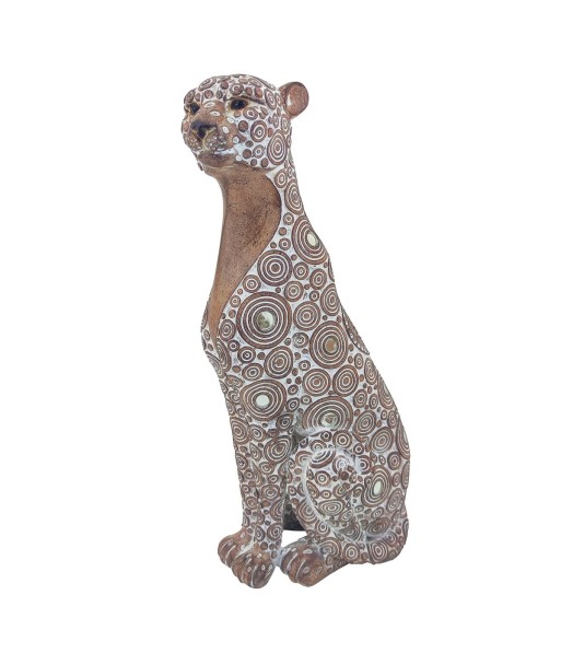 Signes Grimalt  By Sigris - Figura Leopardo  Figuras | Africanas Y Elefantes Marrón - 6x6x6 cm