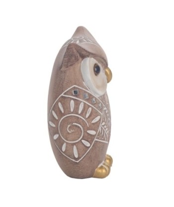 Signes Grimalt  By Sigris - Figura Búho  Figuras | Buhos Marrón - 15x13x16 cm