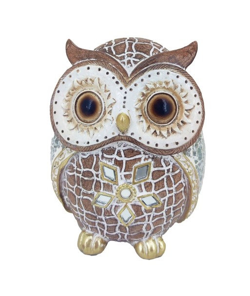 Signes Grimalt  By Sigris - Figura Búho  Figuras | Buhos Marrón - 15x13x16 cm