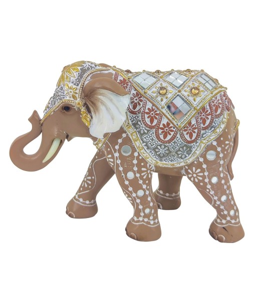 Signes Grimalt  By Sigris - Figura Elefante  Figuras | Buhos Marrón - 12x6x9 cm