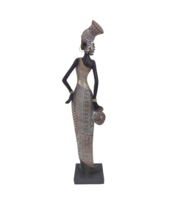 Signes Grimalt  By Sigris - Figura Africana  Figuras | Africanas Y Elefantes Marrón - 10x4x12 cm