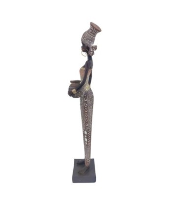Signes Grimalt  By Sigris - Figura Africana  Figuras | Africanas Y Elefantes Marrón - 19x5x5 cm