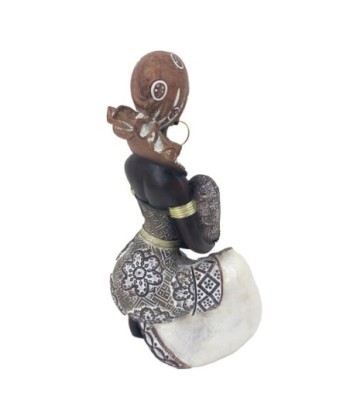 Signes Grimalt  By Sigris - Figura Africana  Figuras | Africanas Y Elefantes Marrón - 14x17x20 cm