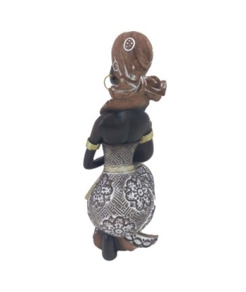 Signes Grimalt  By Sigris - Figura Africana  Figuras | Africanas Y Elefantes Marrón - 14x17x20 cm