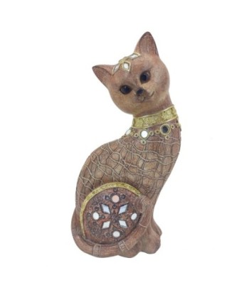 Signes Grimalt  By Sigris - Figura Gato  Figuras | Animales Marrón - 24x8x12 cm