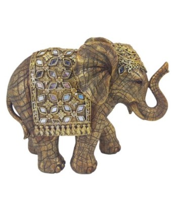 Signes Grimalt  By Sigris - Figura Elefante  Figuras | Animales Dorado - 16x16x18 cm