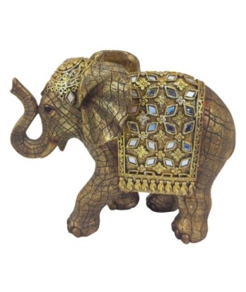 Signes Grimalt  By Sigris - Figura Elefante  Figuras | Animales Dorado - 16x16x18 cm