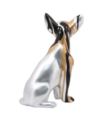 Signes Grimalt  By Sigris - Figura Perro Chiuaua  Figuras | Animales Plateado - 25x11x16 cm