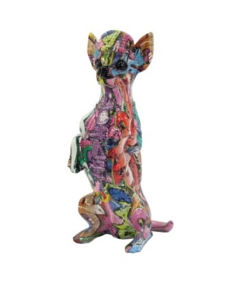 Signes Grimalt  By Sigris - Figura Perro Chiuaua  Figuras | Animales Multicolor - 29x11x13 cm