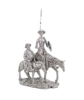 Signes Grimalt  By Sigris - Figura Don Quijote  Figuras | Varios Plateado - 31x15x30 cm