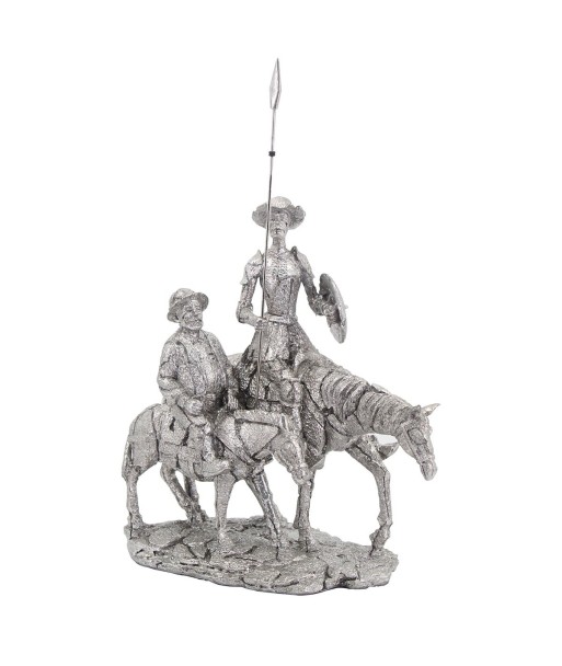 Signes Grimalt  By Sigris - Figura Don Quijote  Figuras | Varios Plateado - 31x15x30 cm