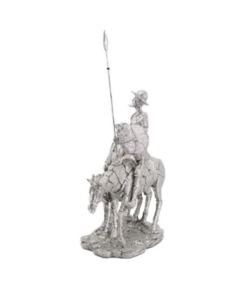 Signes Grimalt  By Sigris - Figura Don Quijote  Figuras | Varios Plateado - 31x15x30 cm