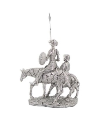 Signes Grimalt  By Sigris - Figura Don Quijote  Figuras | Varios Plateado - 31x15x30 cm