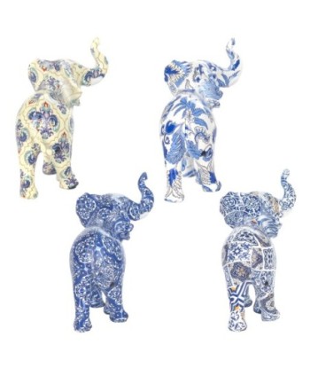 Signes Grimalt  By Sigris - Figura Elefante Pack 4 Unidades Figuras | Africanas Y Elefantes Azul - 9x4x9 cm