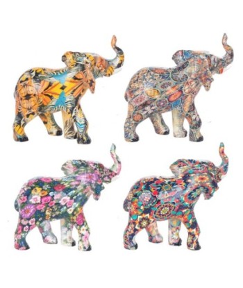 Signes Grimalt  By Sigris - Figura Elefante Pack 4 Unidades Figuras | Africanas Y Elefantes Gris - 11x6x12 cm