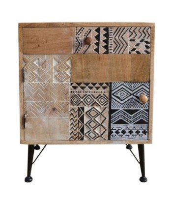 Signes Grimalt By SIGRIS - Cómoda con cajones Marrón de Madera | Mueble Auxiliar Aparador Industrial Aparador