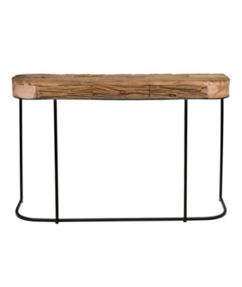 Signes Grimalt By SIGRIS - Mesa de Entrada Marrón de Metal Y Madera | Mueble de Entrada Recibidores De Entrada