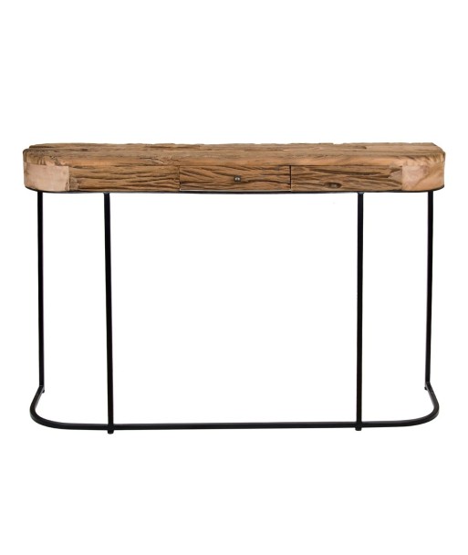 Signes Grimalt By SIGRIS - Mesa de Entrada Marrón de Metal Y Madera | Mueble de Entrada Recibidores De Entrada