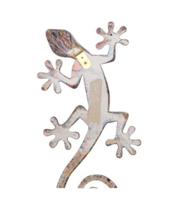 Signes Grimalt  By Sigris - Figura Lagarto Trencadís Pack 2 Unidades Figuras | Animales Multicolor - 5x19x40 cm