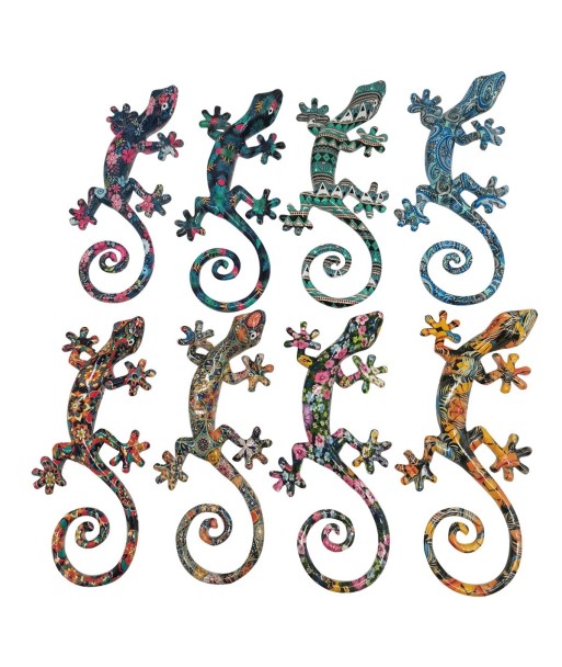 Signes Grimalt  By Sigris - Lagarto Trencadís Pack 8 Unidades Cocina | Utensilios Multicolor - 2x2x2 cm