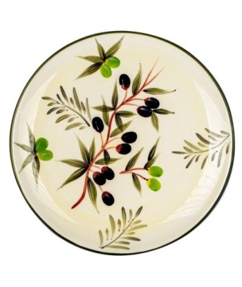 Signes Grimalt  By Sigris - Plato rendondo aceitunas  Cocina | Utensilios Blanco - 3x33x33 cm