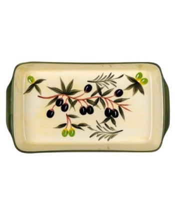 Signes Grimalt  By Sigris - Plato rectangular aceitunas  Cocina | Utensilios Blanco - 6x21x40 cm