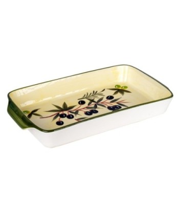 Signes Grimalt  By Sigris - Plato rectangular aceitunas  Cocina | Utensilios Blanco - 6x21x40 cm