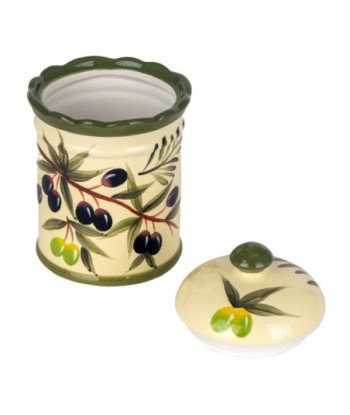 Signes Grimalt  By Sigris - Bote azúcar con aceitunas  Cocina | Utensilios Gris - 18x12x12 cm