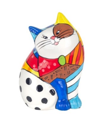 Signes Grimalt  By Sigris - Hucha en forma de Gato  Figuras | Animales Rojo - 30x15x20 cm