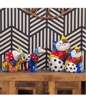 Signes Grimalt  By Sigris - Hucha con forma de Perro  Figuras | Animales Multicolor - 20x7x30 cm