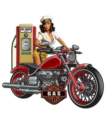 Signes Grimalt  By Sigris - Adorno Pared Garage  Adorno Pared | Placas Metal Rojo - 63x1x67 cm