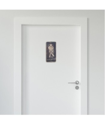 Signes Grimalt  By Sigris - Placa Servicio Bar Pack 2 Unidades Adorno Pared | Placas Metal Gris - 15x0x7 cm