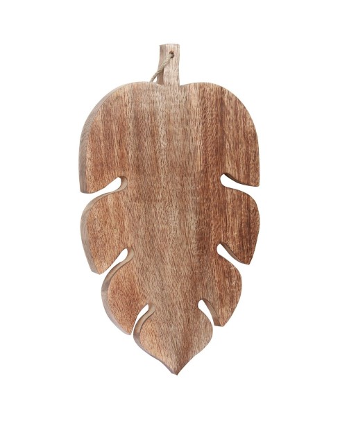 Signes Grimalt  By Sigris - Tabla Cortar en forma Hoja  Cocina | Utensilios Marrón - 1x18x30 cm