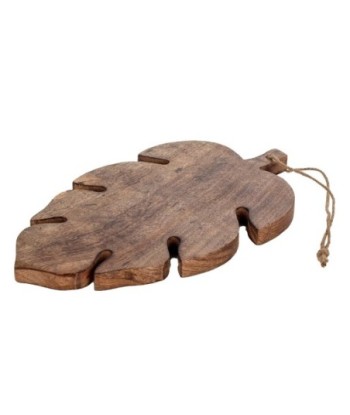 Signes Grimalt  By Sigris - Tabla Cortar en forma Hoja  Cocina | Utensilios Marrón - 1x18x30 cm