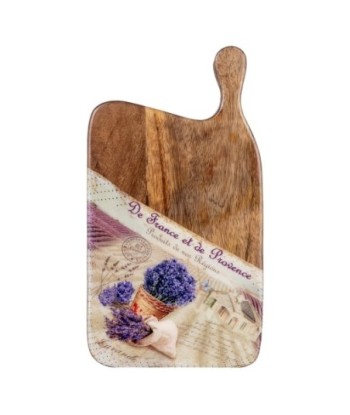 ORIGEN Home Decor - Tabla cuadrada lavanda  Cocina | Cajas Y Bandejas Marrón - 2x19x35 cm
