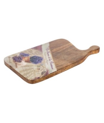 ORIGEN Home Decor - Tabla cuadrada lavanda  Cocina | Cajas Y Bandejas Marrón - 2x19x35 cm