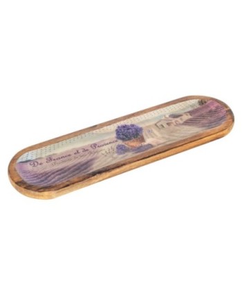 Signes Grimalt  By Sigris - Plato ovalado lavanda  Cocina | Cajas Y Bandejas Azul - 2x13x45 cm