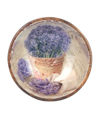 ORIGEN Home Decor - Cuenco lavanda  Cocina | Cajas Y Bandejas Lila - 6x15x15 cm