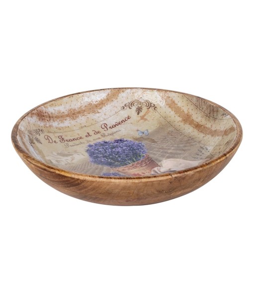 ORIGEN Home Decor - Plato redondo lavanda  Cocina | Cajas Y Bandejas Lila - 7x30x30 cm